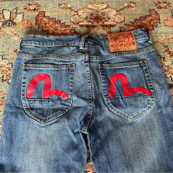 EVISU Y2K Jeans 31” - Picture 2 of 10